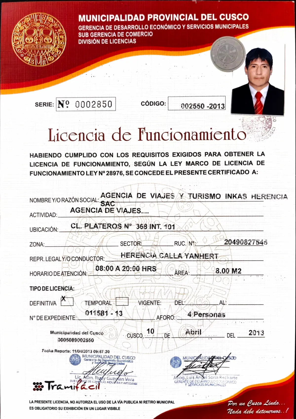 Licencia Oficial